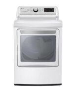 LG 7.3 cu. ft. Ultra Large Capacity Smart wi-fi Enabled Electric Dryer with Sensor Dry Technology