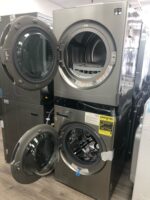 STUDIO Single Unit Front Load WashTower with Center Control 5.0 cu. ft. Washer and 7.4 cu. ft. Electric Dryer - Image 2