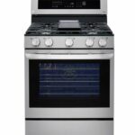 5.8 cu ft. Smart Wi-Fi Enabled True Convection InstaView Gas Range with Air Fry