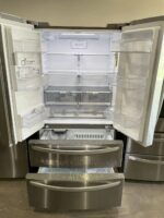 22 cu ft. Smart Counter Depth Double Freezer Refrigerator with Craft Ice™ - Image 3