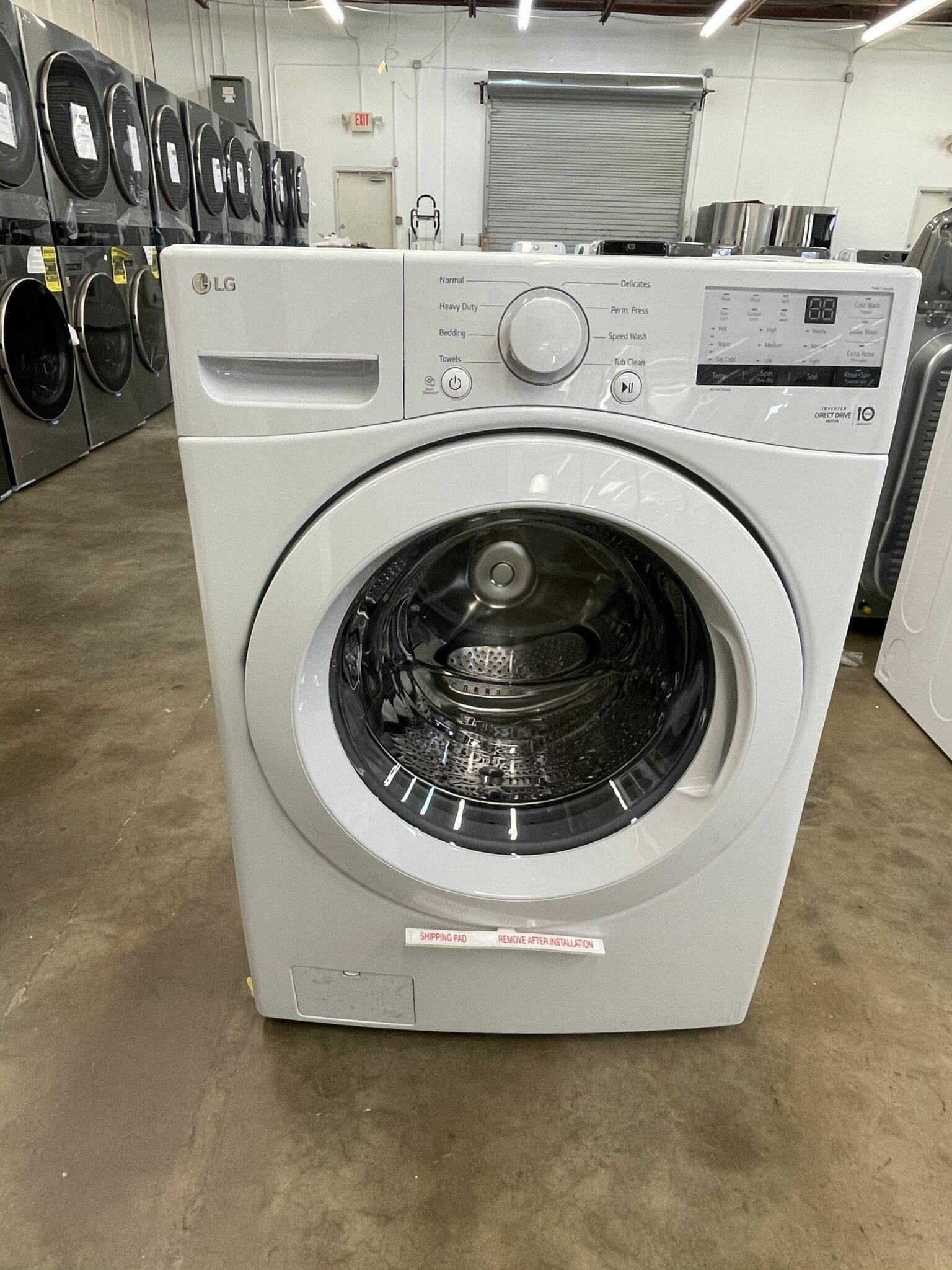 4.5 cu. ft. Ultra Large Front Load Washer Appliances 4 Less Salt Lake UT